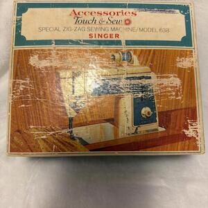 Singer  Accessories Touch & Sew Zig-Zag Sewing Machine/Model 638